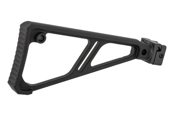 Midwest Industries Side Folding Fixed Extruded Stock features a 6061 aluminum construction